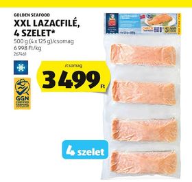 GOLDEN SEAFOOD XXL LAZACFILÉ, 4 SZELET* – Aldi