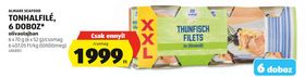 ALMARE SEAFOOD TONHALFILÉ, 6 DOBOZ* – Aldi