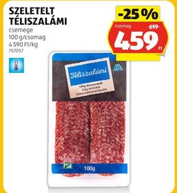 SZELETELT TÉLISZALÁMI – Aldi