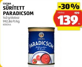 CUCINA SŰRÍTETT PARADICSOM – Aldi