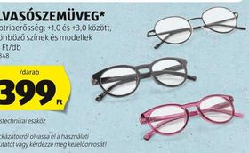 OLVASÓSZEMÜVEG – Aldi