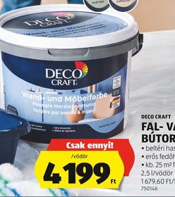 DECO CRAFT FAL- VAGY BÚTORFESTÉK* – Aldi