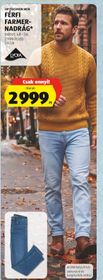 UP2FASHION MEN FÉRFI FARMERNADRÁG* – Aldi