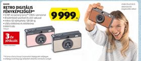 BAUHN RETRO DIGITÁLIS FÉNYKÉPEZŐGÉP* – Aldi