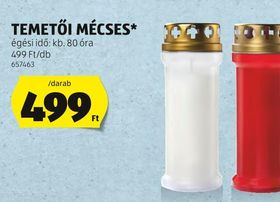 TEMETŐI MÉCSES – Aldi