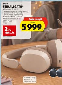 BAUHN FEJHALLGATÓ* – Aldi