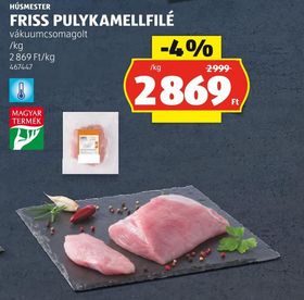 HÚSMESTER FRISS PULYKAMELLFILÉ – Aldi