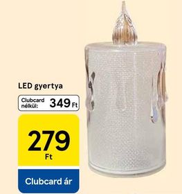 LED gyertya – Tesco