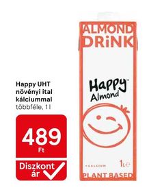 Happy UHT növényi ital kalciummal – Tesco