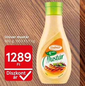Univer mustár – Tesco