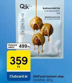 QikFood instant alap – Tesco
