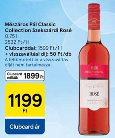 Mészáros Pál Classic Collection Szekszárdi Rosé – Tesco