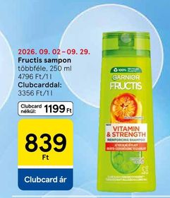 Fructis sampon – Tesco