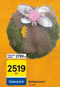 Mohakoszorú – Tesco