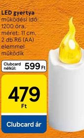 LED gyertya – Tesco