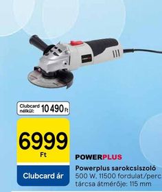 POWERPLUS Powerplus sarokcsiszoló – Tesco