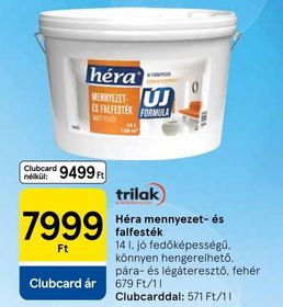 trilak Héra mennyezet- és falfesték – Tesco