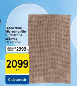 Tesco Mole Microchenille fürdőszoba szőnyeg – Tesco