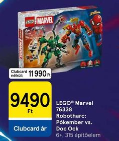 LEGO® Marvel 76338 Robotharc: Pókember vs. Doc Ock – Tesco