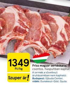 Friss magyar sertéskaraj – Tesco