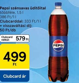 Pepsi szénsavas üdítőital – Tesco