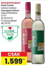 Gere&Schubert Rosé Cuvée, Sauvignon Blanc – Spar