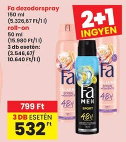 Fa dezodorspray – Spar