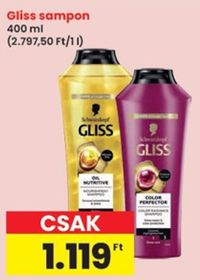 Gliss sampon – Spar