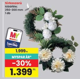Sírkoszorú – Spar