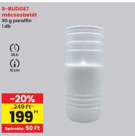 S-BUDGET mécsesbetét – Spar