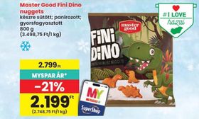 Master Good Fini Dino nuggets – Spar
