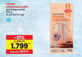 Classic afrikai harcsafilé – Spar