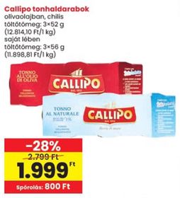 Callipo tonhaldarabok – Spar