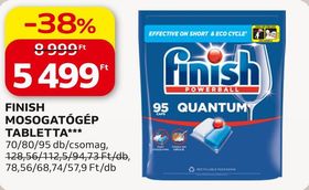 Finish FINISH MOSOGATÓGÉP TABLETTA – Auchan