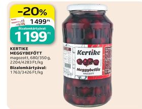 KERTIKE MEGGYBEFŐTT – Auchan