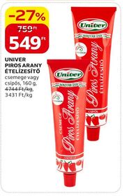 Univer UNIVER PIROS ARANY ÉTELÍZESÍTŐ – Auchan