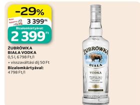 Żubrówka ŻUBRÓWKA BIAŁA VODKA – Auchan