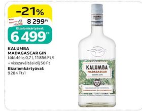 Kalumba KALUMBA MADAGASCAR GIN – Auchan