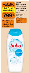 BABA TUSFÜRDŐ – Auchan