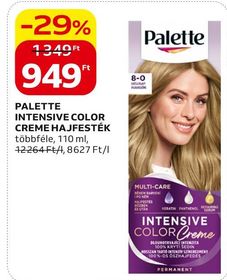 PALETTE INTENSIVE COLOR CREME HAJFESTÉK – Auchan