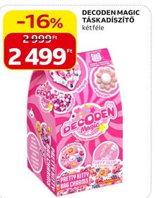 Decoden Magic DECODEN MAGIC TÁSKADÍSZÍTŐ – Auchan