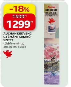 Auchan Kedvenc AUCHAN KEDVENC GYÉMÁNTKIRAKÓ SZETT – Auchan
