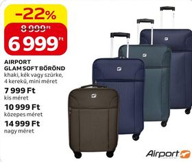 AIRPORT GLAM SOFT BŐRÖND – Auchan