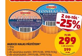 AGRICO HALAS PÁSTÉTOM* – Penny