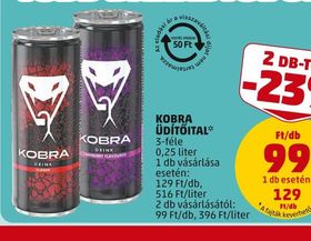 KOBRA ÜDÍTŐITAL* – Penny