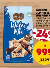 Cafétime CAFÉTIME OSTYAKEVERÉK, SÜTEMÉNYKEVERÉK – Penny