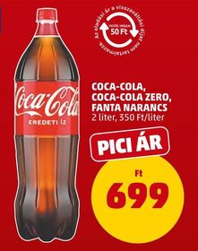 Coca-Cola COCA-COLA, COCA-COLA ZERO, FANTA NARANCS – Penny