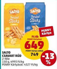 SALTO CSAVART RÚD – Penny