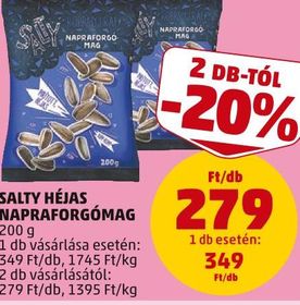 SALTY HÉJAS NAPRAFORGÓMAG – Penny