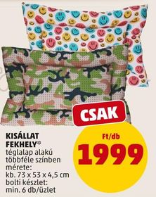 KISÁLLAT FEKHELY* – Penny